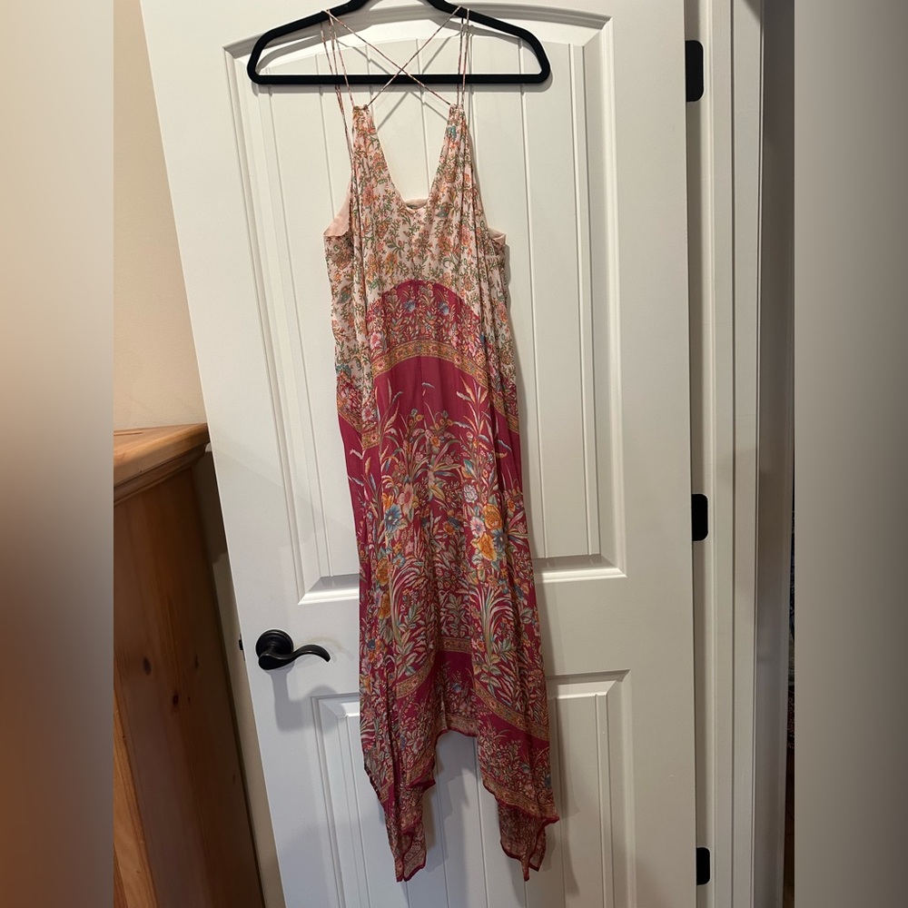 Lucky Brand Multicolor Floral Maxi Dress